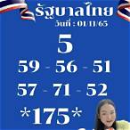 หวย 1 11 65 ออกอะไร